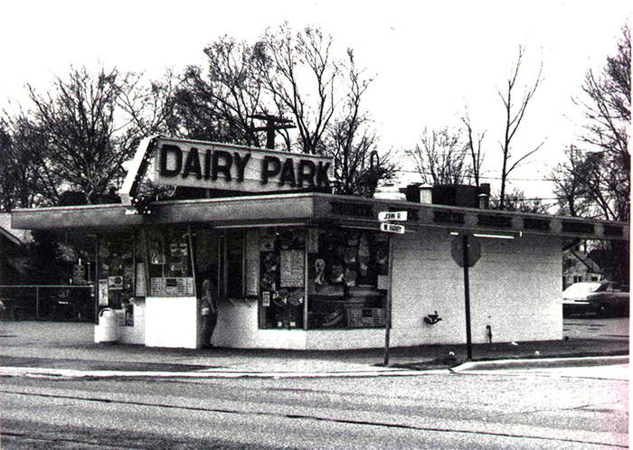 Dairy Park (Shredderz Food Truck) - Historical Photo (newer photo)